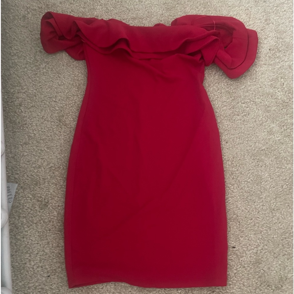 Red dress